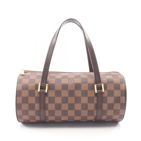 LOUIS VUITTON Papillon 26 Shoudler Handbag N51304 Damier Ebene canvas Used　LV