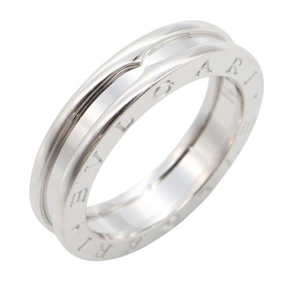 BVLGARI B-zero1 Ring 1 Band 18KWG White Gold Used Women US size #7.5 #56
