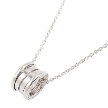 BVLGARI B-zero1 Necklace Pendant 18KWG White Gold Used Women