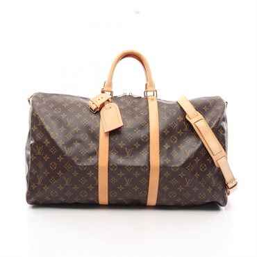 LOUIS VUITTON Keepall Bandouriere 55 travel hand bag M41414 Monogram leather