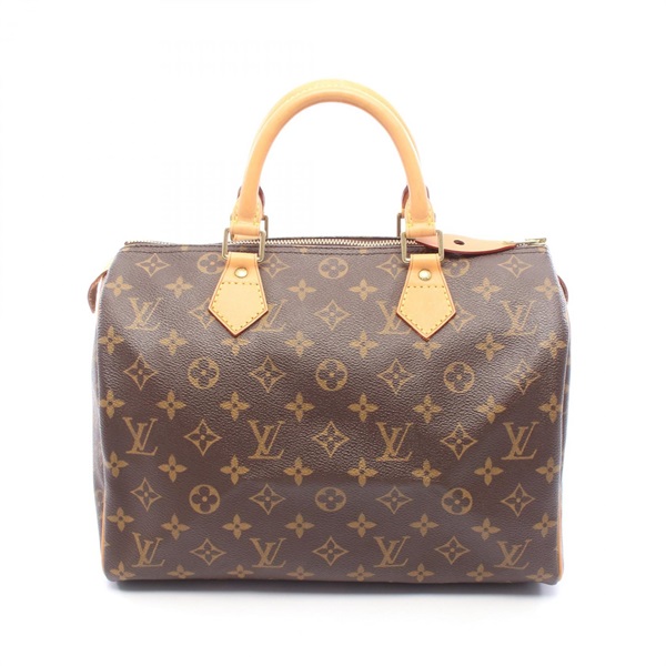 LOUIS VUITTON Speedy 30 Handbag M41526 Monogram PVC coated canvas leather Used