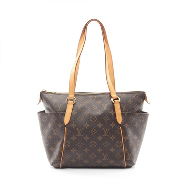 LOUIS VUITTON Totally PM Tote shoulder Bag M56688 Monogram leather Brown Used