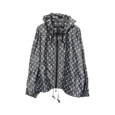 LOUIS VUITTON Monogram Windbreaker Nylon jacket #34 FI0W19TTL silk polyester LV
