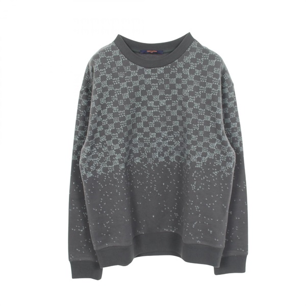 LOUIS VUITTON Damier spread Printed Sweatshirt RM222M IHN HNY11W cotton size L