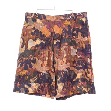 Christian Dior PETER DOIG Camouflage Shorts Pants 013C121A5436 silk cotton #48