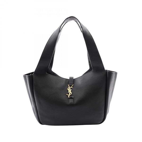SAINT LAURENT PARIS LE 5 A 7 BEA Tote Shuolder Bag 763435 leather Black Used
