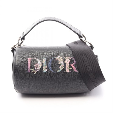 Christian Dior Roller bag mini shoulder crossbody Handbag leather Black used