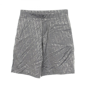 Christian Dior Oblique Shorts Pants #44 silk cotton Gray Used mens CD