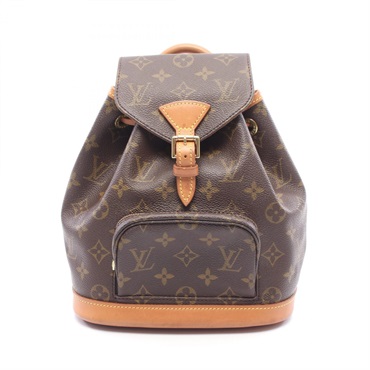 LOUIS VUITTON Mini Montsouris Rucksack Backpack M51137 Monogram leather Brown LV