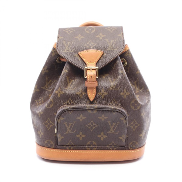 LOUIS VUITTON Mini Montsouris Rucksack Backpack M51137 Monogram leather Brown LV