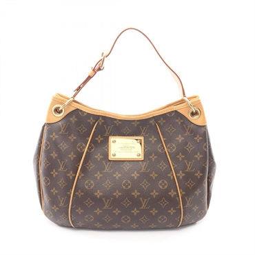 LOUIS VUITTON Galliera PM Shoulder Bag M56382 Monogram canvas leather Brown Used