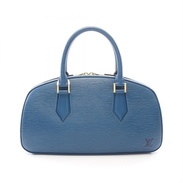 LOUIS VUITTON Jasmine Epi Handbag M5208G Epi leather Myrtille Blue Used Women LV