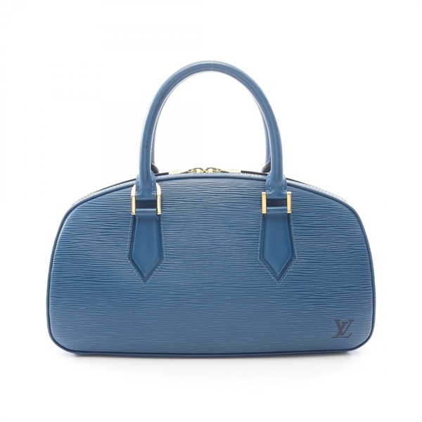 LOUIS VUITTON Jasmine Epi Handbag M5208G Epi leather Myrtille Blue Used Women LV