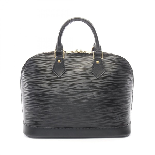 LOUIS VUITTON Alma Handbag M52142 Epi leather Black Used Women LV