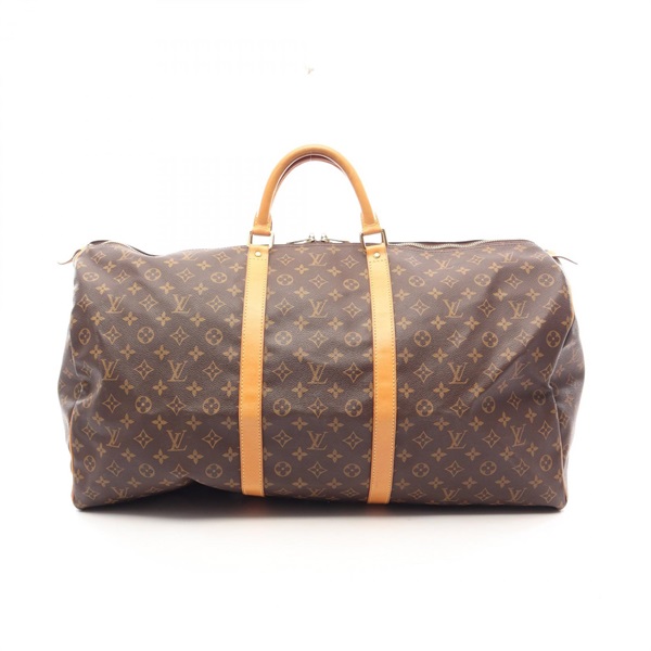 LOUIS VUITTON Keepall 60 Travel Duffel Bag M41422 Monogram canvas leather Used