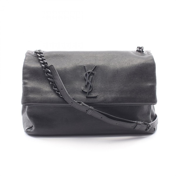 SAINT LAURENT PARIS West Hollywood Shoulder Bag 438176 leather Black Used Women