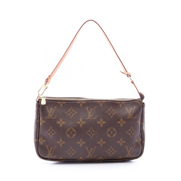 LOUIS VUITTON Pochette Accessoires Handbag M51980 Monogram canvas leather Used