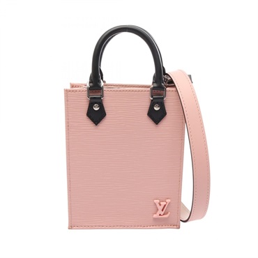 LOUIS VUITTON Petit Sac Plat shoulder crossbody Handbag M69575 Epi Rose valerine
