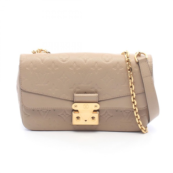 LOUIS VUITTON Marceau Chain Shoulder Handbag M46199 Monogram empreinte leather