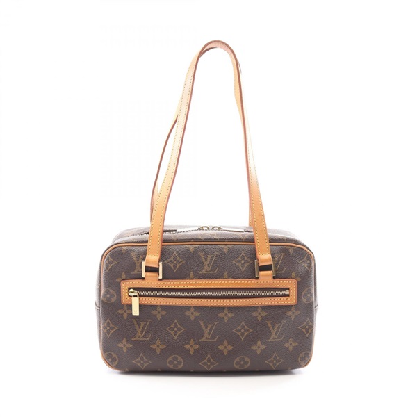 LOUIS VUITTON Cite MM Shoulder Bag M51182 Monogram Coated canvas leather Used LV