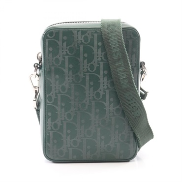 Christian Dior World Tour Messenger Pouch Oblique Shoulder Bag 2ESBC265CLP green