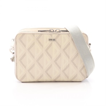 Christian Dior Messenger pouch CD Diamond Shoulder Bag 2ESBC119DCO canvas beige