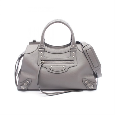 BALENCIAGA Neo Classic City Medium Shoulder Crossbody Handbag 638470 leather