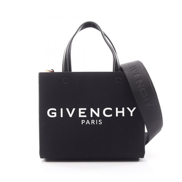 GIVENCHY G TOTE MINI Shoulder Crossbody Handbag BB50N0B1F1001 canvas Black NEW