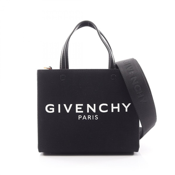 GIVENCHY G TOTE MINI Shoulder Crossbody Handbag BB50N0B1F1001 canvas Black NEW