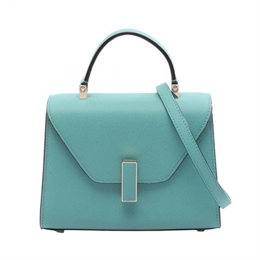 Valextra Micro Iside Crossbody Handbag WBES0022028LOC99BCN leather Blue NEW