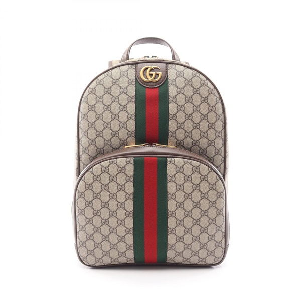 GUCCI Ophidia GG Backpack GG Supreme Rucksack 779901FABYY9744 canvas leather NEW