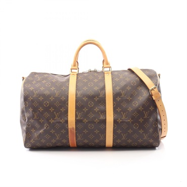 LOUIS VUITTON Keepall Bandouliere 50 crossbody hand bag M41416 Monogram leather