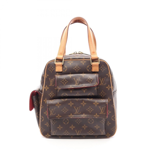 LOUIS VUITTON Exanthricite Handbag M51161 Monogram canvas Brown Used Women LV