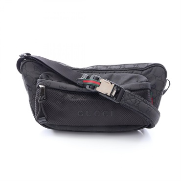 GUCCI GG Nylon Sherry line Shoulder Crossbody Bag 838929FAD761047 Nylon Preowned