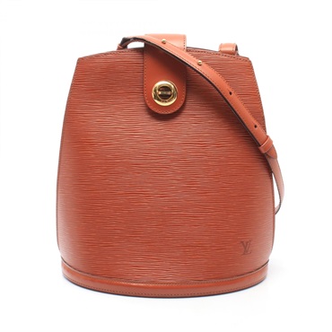 LOUIS VUITTON Cluny Shoulder hand Bag M52253 Epi Kenyan brown Used Women
