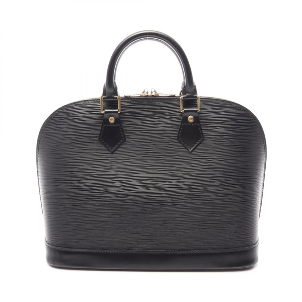 LOUIS VUITTON Alma Handbag M52142 Epi leather Noir Used Women