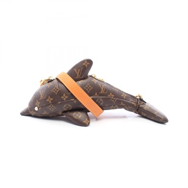 LOUIS VUITTON Dolphin Crossbody Shoulder Bag M14963 Monogram canvas leather Used