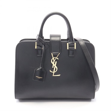 SAINT LAURENT PARIS YSL line Baby Monogram Cabas Crossbody Handbag 568853 Used