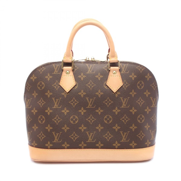 LOUIS VUITTON Alma PM Handbag M51130 Monogram canvas leather Brown Used Women