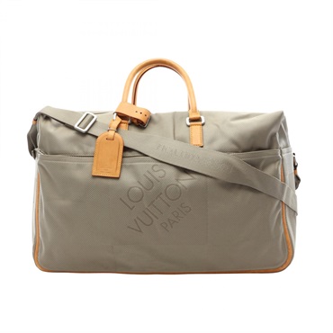 LOUIS VUITTON Souverain Duffel Travel Bag M93016 Damier Jean Nylon canvas Used