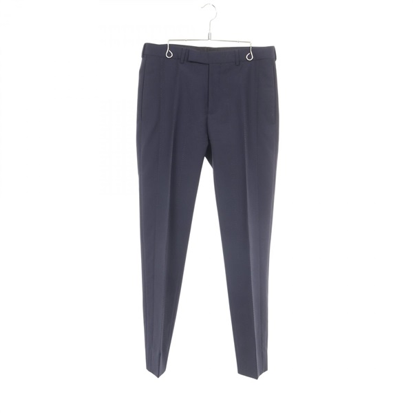 Christian DIOR HOMME stitch Pants 833C116W3098 wool Moheya Navy Used mens #44