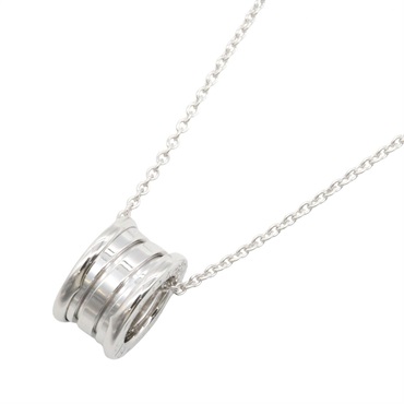 BVLGARI B-zero1 Necklace Pendant 18KWG White Gold Used Women