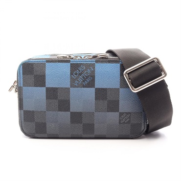 LOUIS VUITTON Alpha Wearable Wallet Crossbody Bag N60414 Damier graphite Giant