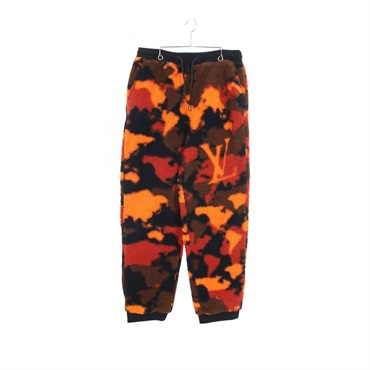 LOUIS VUITTON Boa Camouflage Pants #L RM241M DFX HQY22W Polyester Acrylic used