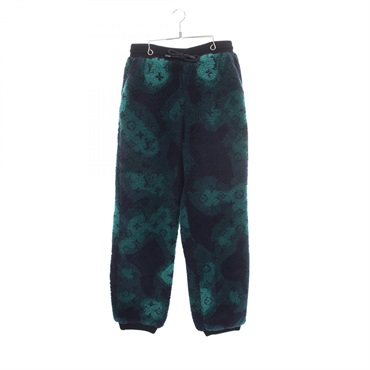 LOUIS VUITTON Monogram Jacquard Camo Fleece Pants RM231M SQ9 HOY16W wool #XL LV