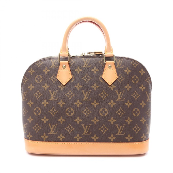 LOUIS VUITTON Alma PM Handbag M51130 Monogram leather Brown Used Women