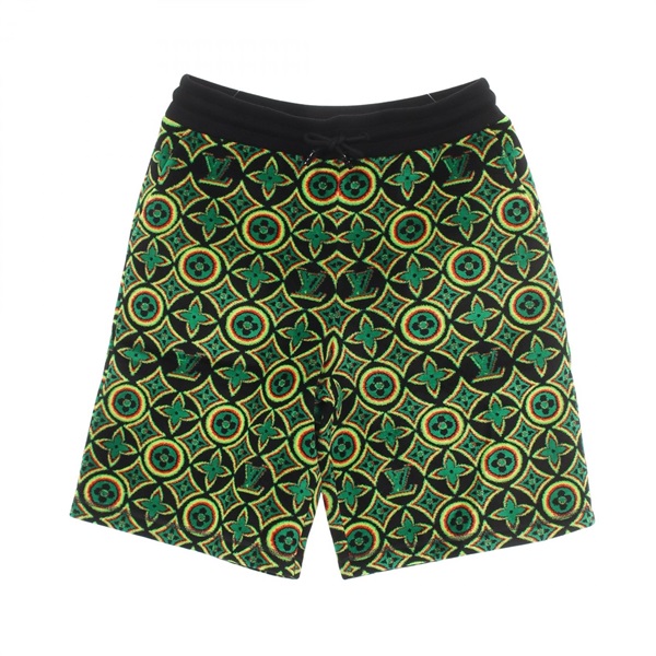 LOUIS VUITTON Monogram Jamaican Flower Shorts Pants RM211 ZRY HKY87W cotton #M