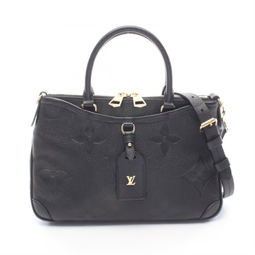 LOUIS VUITTON Trianon PM shoulder crossbody Handbag M46488 Monogram empreinte BK
