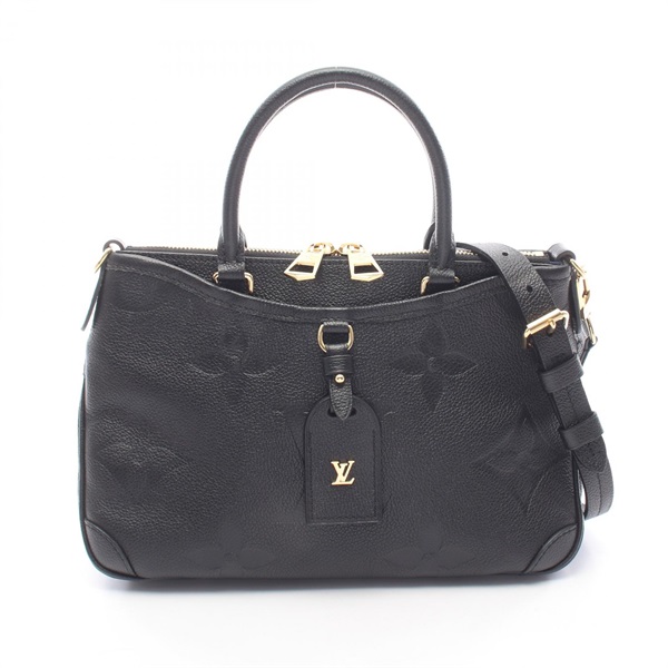 LOUIS VUITTON Trianon PM shoulder crossbody Handbag M46488 Monogram empreinte BK