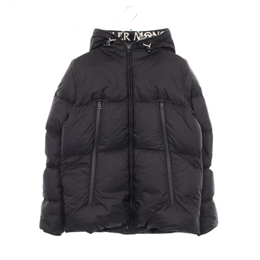 MONCLER MONTCLA Hooded Down jacket Coat #4 Nylon Black Used mens